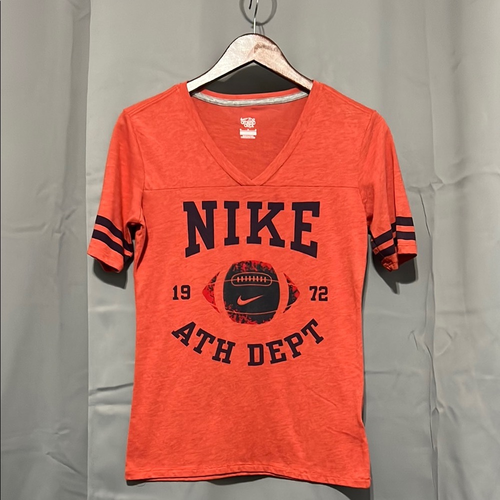 Nike Orange Graphic T-Shirt